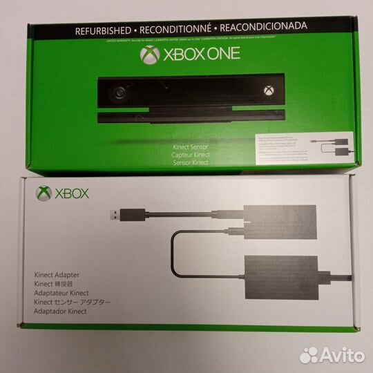 Kinect 2.0 для Xbox One в коробке+Ориг. адаптер