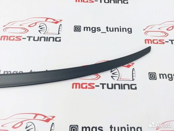 Спойлер Audi A3 8V дорест для седана матовый