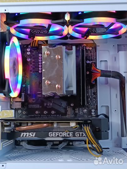 Игровой пк Ryzen5 2600/GTX 1660Super/ddr4 16gb/ssd