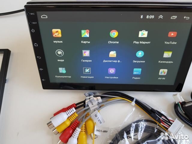 Магнитола 2DIN Android WI-FI 7 дюймов новая Блютус