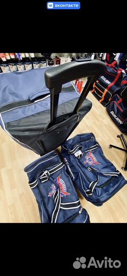 Хоккейный баул на колесах