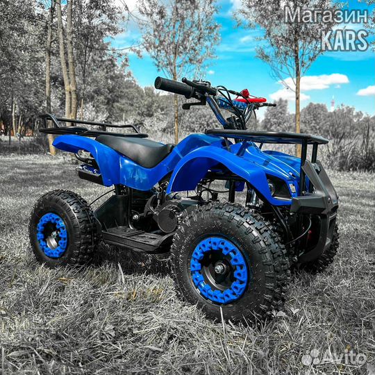 Детский квадроцикл с электростартером Grizlik 50