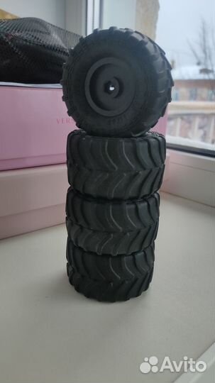 Колеса 7hex на RC монстра масштаба 1:24