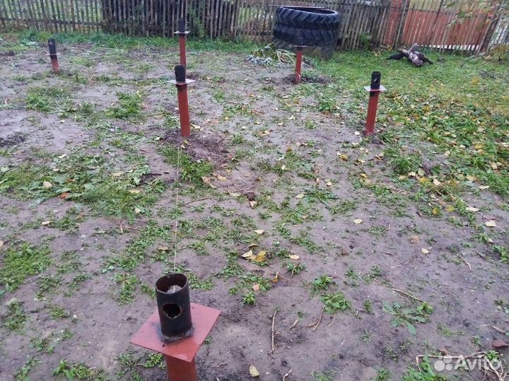 Винтовые сваи под ключ. Свайно винтовой фундамент