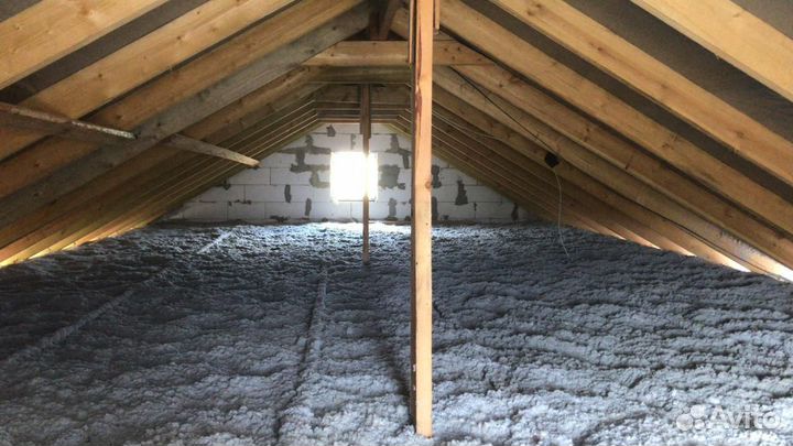Утепление чердака