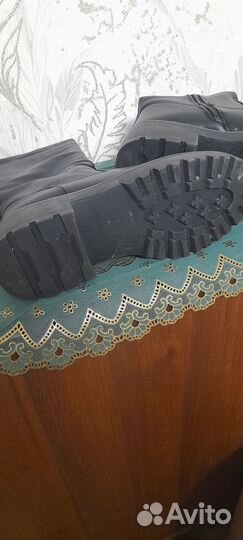 Зимние женские сапоги 38 натуральная кожа