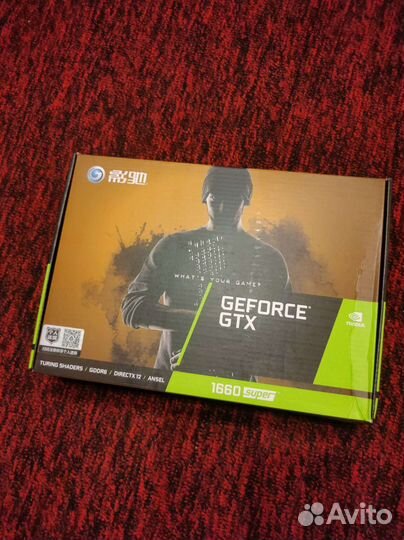 Видеокарта GTX 1660 super 6gb
