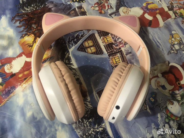 Беспроводные наушники с ушками