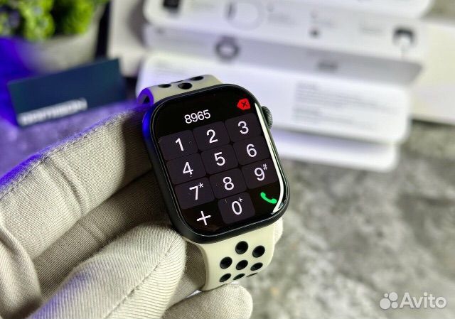 Apple watch Series 9 на 41/45мм + Ремешок Nike