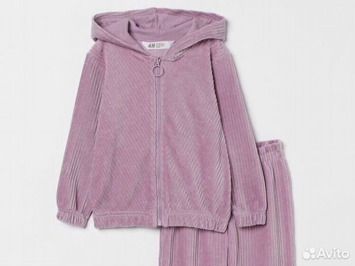 Костюм толстовка и брюки для девочки H&M 134