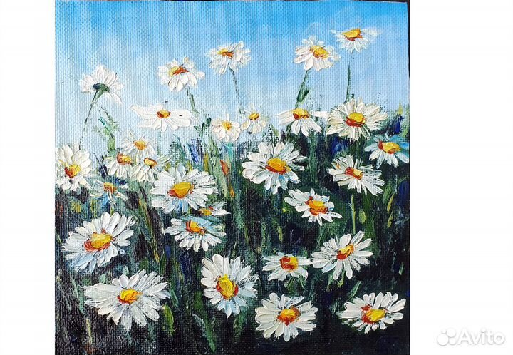 Картина маслом от художника, Ручная работа