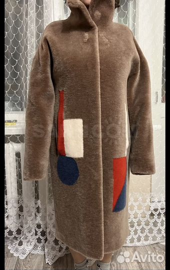 Шуба из овечьей шерсти