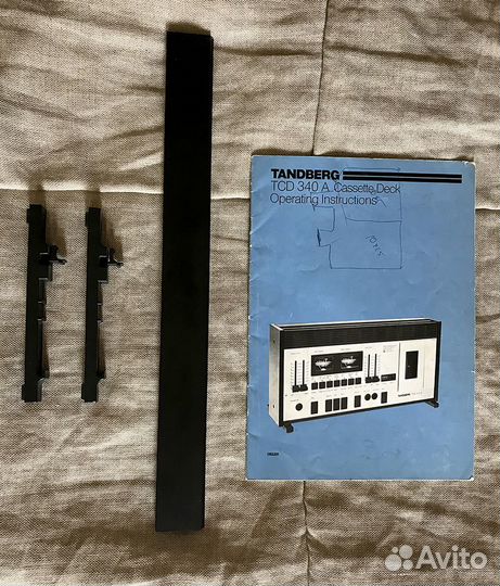 Tandberg 340a 440a ножки, планка,инструкция