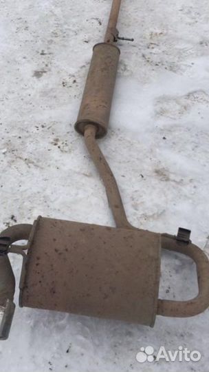 Nissan terrano d10 выхлопная магистраль