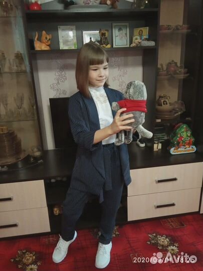 Костюм школьный, размер 40