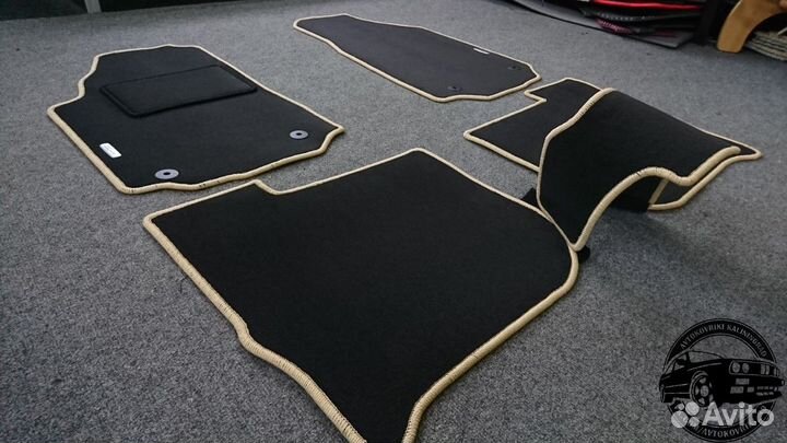 Автоковрики для Audi A6 C4 / 100 C4, графитовые