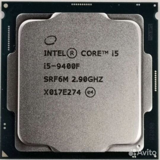 Процессор intel core i5 9400f
