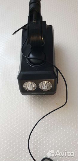 Велофонарь с кнопкой звукового сигнала