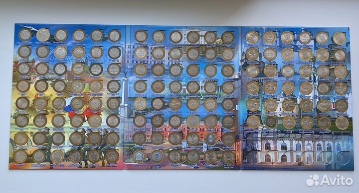 Монеты РФ Биметалл 132 шт