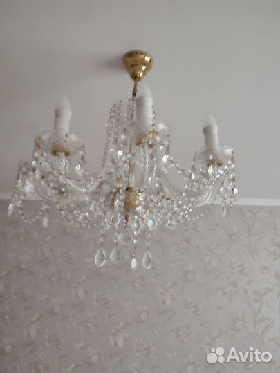 Люстра хрустальная