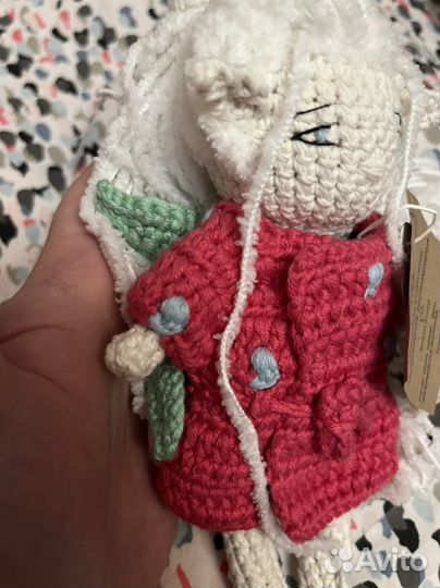 Вязаная Кукла фея, эльф