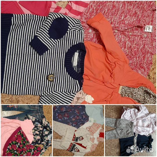 Пакет вещей для девочки 68-86