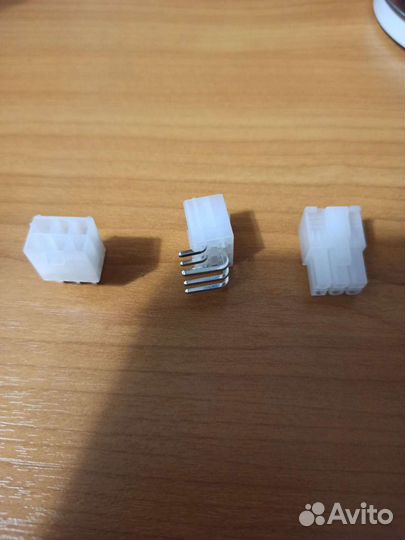 Вертикальный 18pin, разъем 6 pin для хеш платы