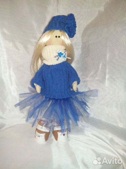 Текстильная кукла ручной работы