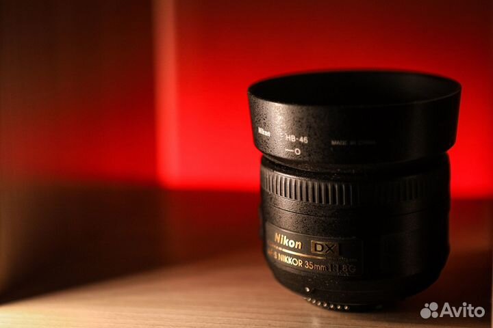 Объектив nikon 35 mm 1.8
