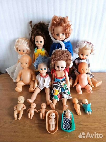 Кукла пупс СССР куколки советские пупсики