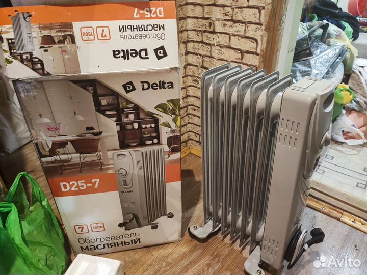 Масляный радиатор delta D25-7