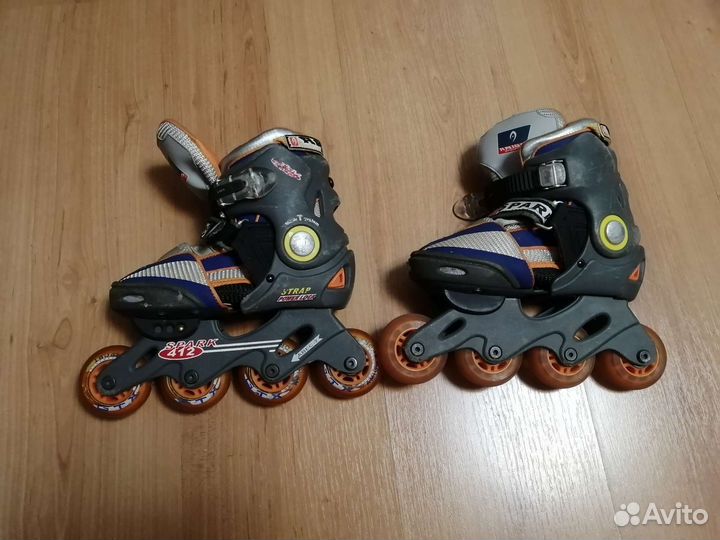 Роликовые коньки детские размер 27-31