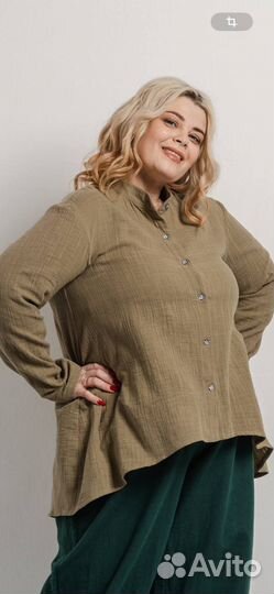 Рубашка бохо 48-52