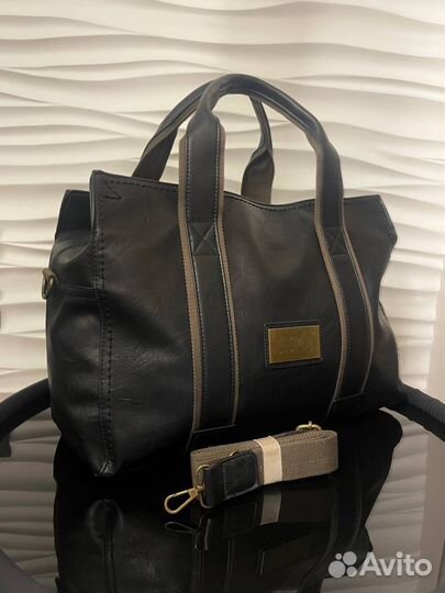 Дорожная сумка David jones мужская черная