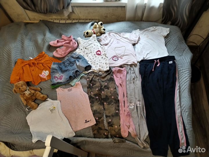 Пакет вещей для девочки 122-134