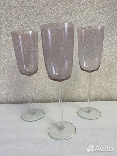 Хрустальные фужеры СССР