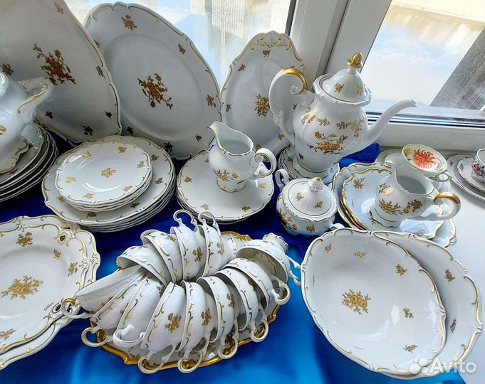 Предметы столового сервиза Германия. Ваймер