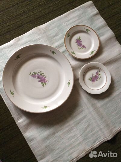 Тарелки Дулево СССР 1967г