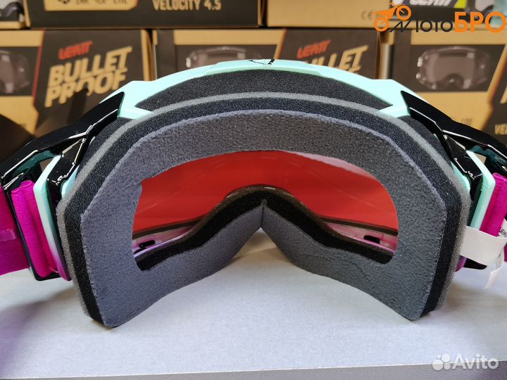 Очки кросс-эндуро Leatt 5.5 Purple Blue UC