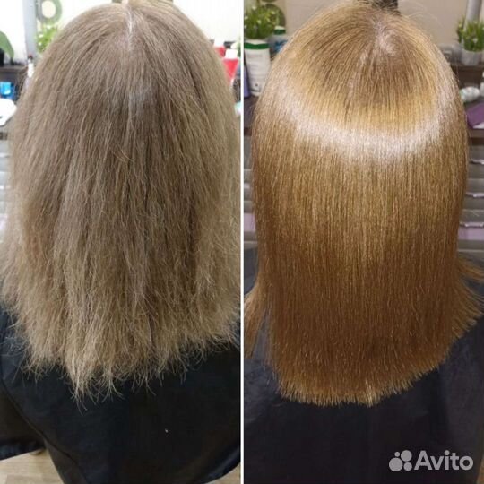 Кератиновое выпрямление волос,прикорневой объëм