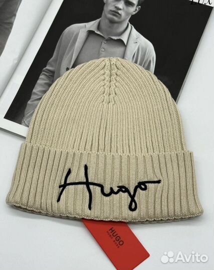 Мужская шапка Hugo