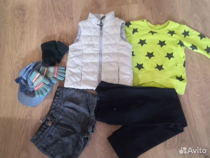 Пакет вещей на девочку 104-110