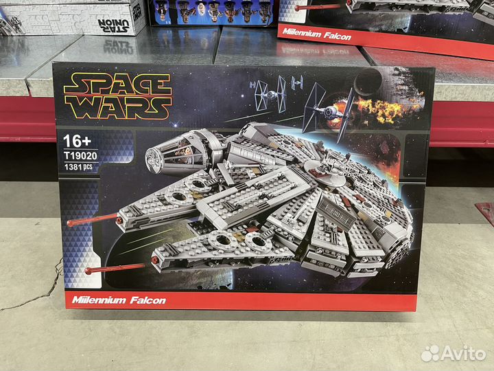 Конструктор Star Wars Сокол тысячилетия 1381pcs