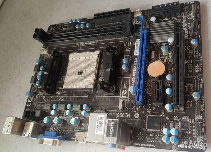 Материнская плата MSI FM2-A55M-E33
