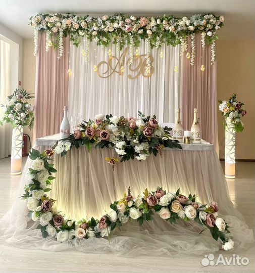 Свадебное оформление, декор