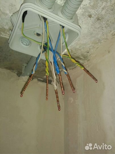 Электрик, электромонтажные работы под ключ