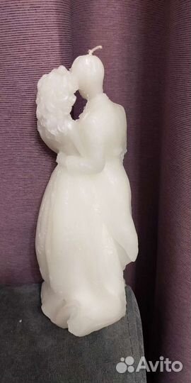 Большая Свеча Пара влюбленных 25см Подарок свадьба