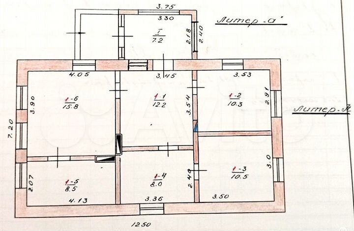 Дом 73 м² на участке 5,7 сот.