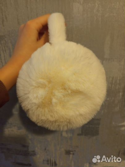 Меховые наушники