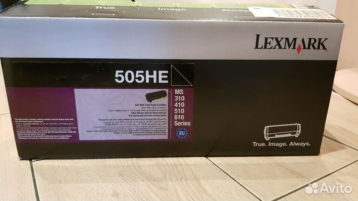 Картридж lexmark 505HE
